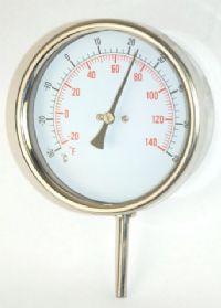 (1) 100mm HVAC Type 12 Thermometer